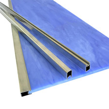 1/2" U Zinc Came for Stained Glass Works Framing, 24Ft Zinc Came 3Ft X 8 