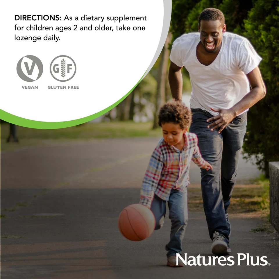 Suplemento infantil vegano sem glúten Animal Parade KidZinc tangerina 90 pastilhas - Imagem 2 de 4