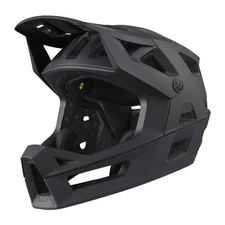 iXS Trigger FF MIPS Enduro Mountain Bike Full Face Helmet, Black, SM(54-58cm)