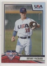 2019 USA Baseball Stars & Stripes Longevity Holo Foil 19/99 Bryant Packard 4h5