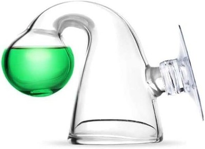 CO2 Dauertest Aquarium Glas Saugnapf CO2 Messgerät