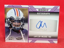 2020 SAGE HIT #A35 Jaylon Moore Rookie Autographs Purple Tennessee-Martin