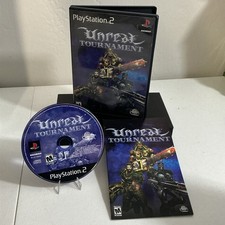 Unreal Tournament (PS2 Sony PlayStation 2) With Manual CIB