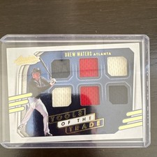 Panini Absolute 2021 Drew Waters Tools of the Trade Memorabilia #TT6-DW Atlanta