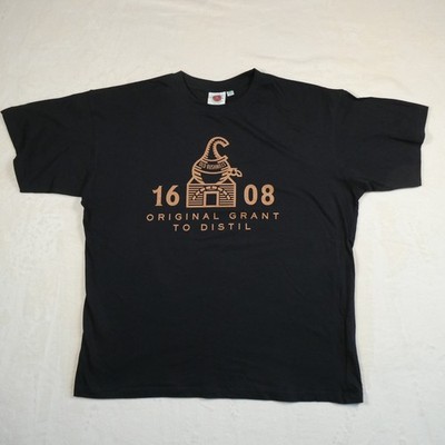 Old Bushmills 1608 Original Grant to Distil T-Shirt Sz XL Irish Whiskey Ireland