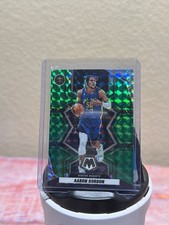 2021-22 Panini Mosaic Aaron Gordon Green Mosaic Prizm #56