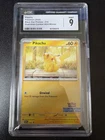 CGC 9 Pokémon Pikachu 214 SV Promo Black Star Holo Basic 60HP Illus 2024