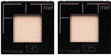 (2Pack) Maybelline New York Fit Me Powder - 135 Creamy Natural