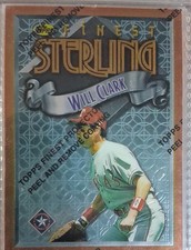1996 Topps Finest - Will Clark #149 Refractor