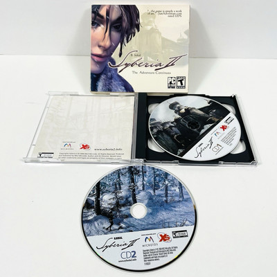 Syberia 2 The Adventure Continues, 2004 PC CD-ROM