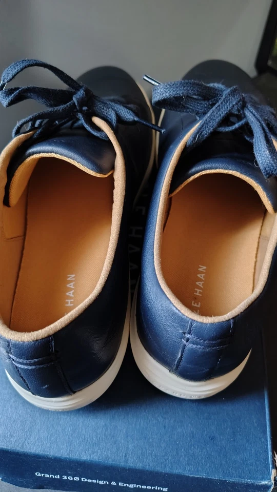 Cole Haan Grand Crosscourt II en cuero azul marino talla 12 m Foto 4 de 4