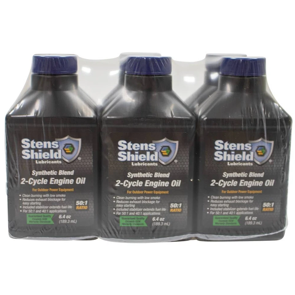 Aceite de motor Stens 2 ciclos 770-646, veinticuatro 6,4 oz. botellas por estuche Foto 4 de 4