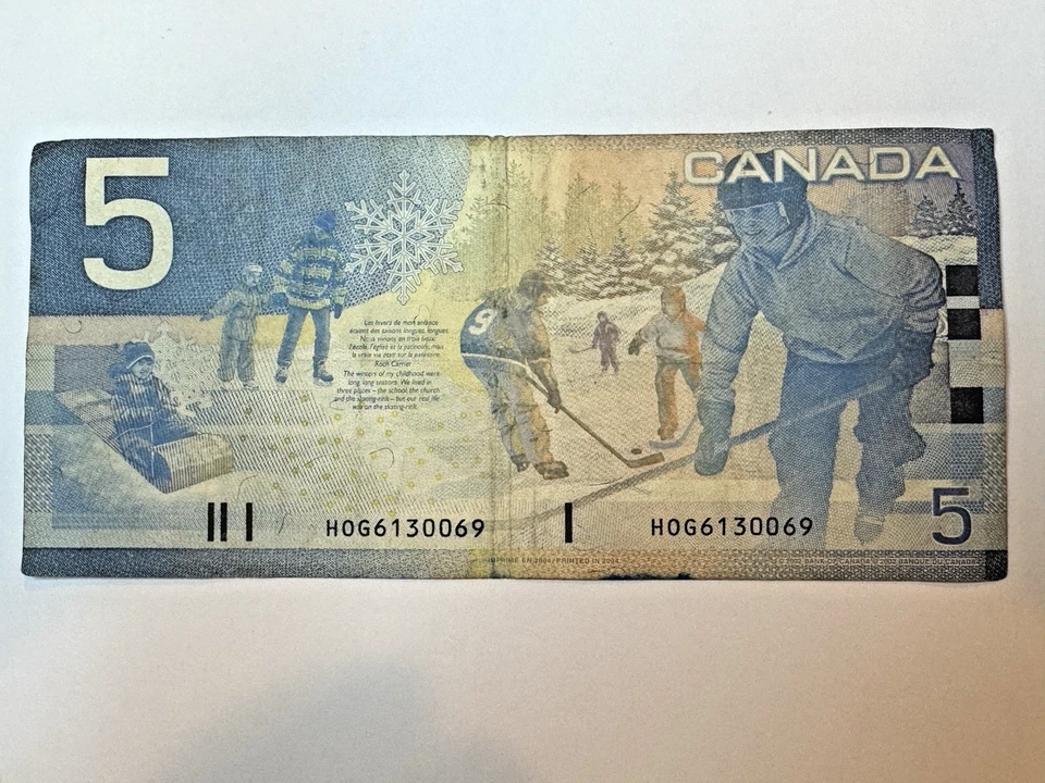 2002 CANADIAN 5 DOLLAR BILL - Image 2 of 2