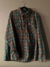Dixxon Flannel Co. "Mistletoe" D-Tech Plaid Men's Shirt Size 2X