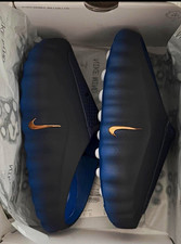 Nike Mind Men's Lightweight Slip-On Slide Slippers Colorblock Black/Blue