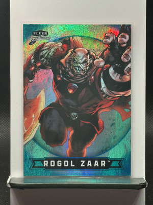 2025 Fleer Upper Deck Brilliants Superman - Rogol Zaar #41 Blue Holo
