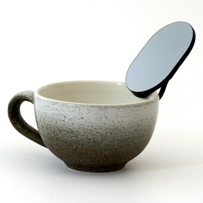 UpShot Espresso Shot Mirror for Barista-Grade Brewing - Magnetic Base for Bot...