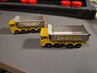 1969 LESNEY Matchbox No. 51 8 WHEEL TIPPER Dump Trucks Yellow Douglas F BOX