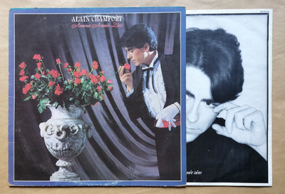 ALAIN CHAMFORT: Amour, Anne Zero LP 33T INNERERS Lyrics by Gainsbourg CBS 85108