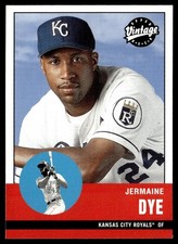2001 Upper Deck Vintage Jermaine Dye Kansas City Royals #109