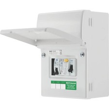 British General EV Charger Consumer Unit with SPD 5-Module 5-Way Part-Populated