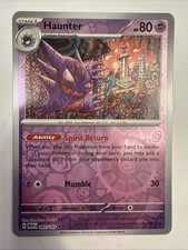 Haunter 093/165 Komiya Art 2023 Pokemon Scarlet & Violet 151 Reverse Holo Card