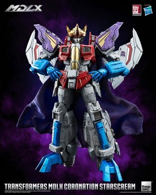TRANSFORMERS - Coronation Starscream MDLX Action Figure ThreeZero