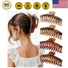 4 PCS Extra Large Claw Clips For Thick Hair, 5 Inch Oversized Hair Clips