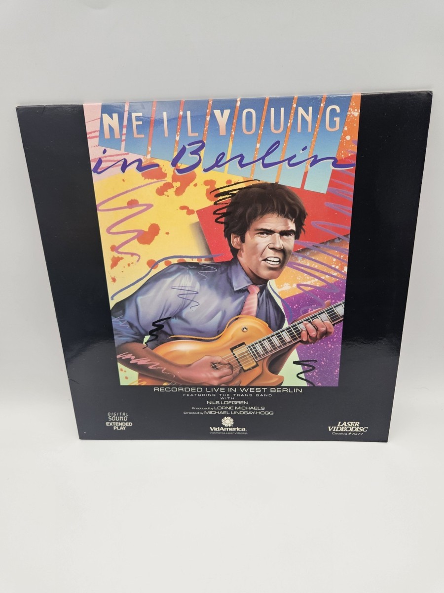 Neil Young In Berlin Concert Laserdisc Tested Works | eBay