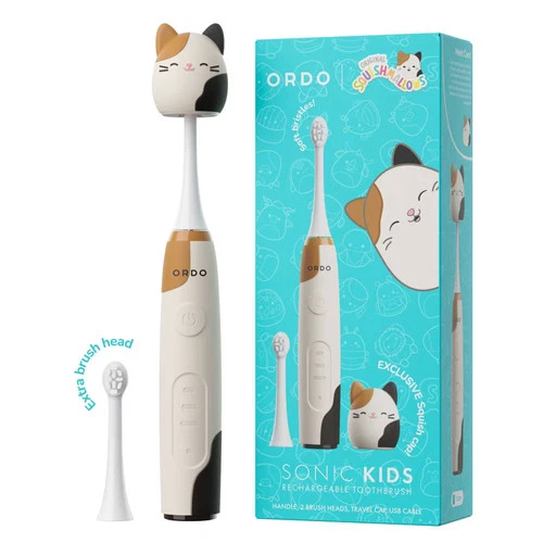 ORDO Sonic Kids Rechargeable Toothbrush - Squishmallows Cam - White - Picture 1 of 8