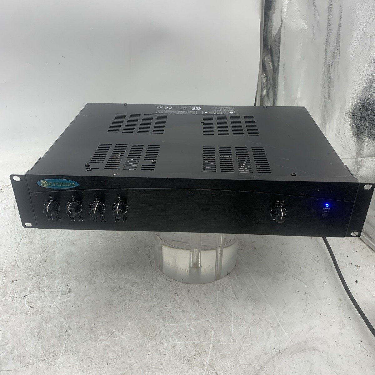 Crown 180MA Commercial Pro Audio 4-Channel 80W Power Amplifier Amp