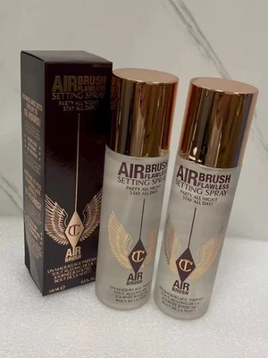 2x Charlotte Tilbury Airbrush Flawless Setting Spray 100ml (Total 200ml)