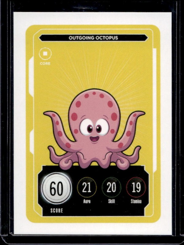 2026 Topps Chrome VeeFriends Outgoing Octopus #131