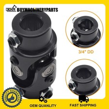 1116 36 Spline X 34 Dd Steering U Joint Coupler Single Black Universal Shaft