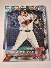 2025 Bowman Draft #BDC-192 Nolan Schubart Chrome Mojo Refractor
