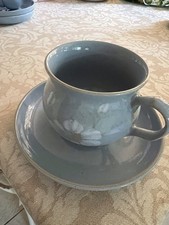 Denby Blue Dawn Coffee Cup And Saucer