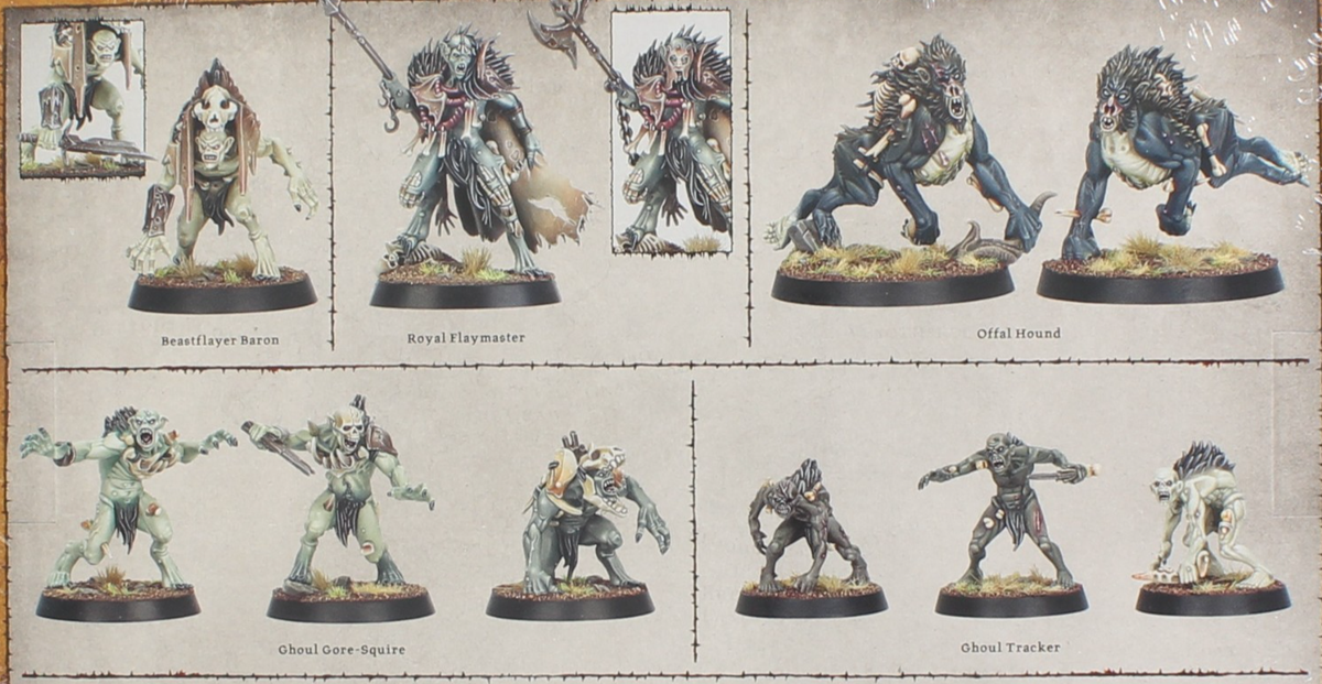 Warhammer AoS Flesh-Eater Courts Royal Beastflayers NEW NO BOX | eBay