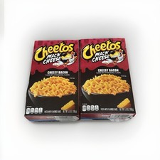 2x Cheetos Mac N Cheese Cheesy Bacon Flavor Limited Edition