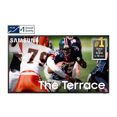Samsung Terrace 75'' HDR UHD 4K Smart Full Sun Outdoor QLED TV QN75LST9DAFXZA