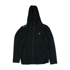       Men's XL Roark Black El Morro Zip Fleece hoodie Run Amok Excellent cond