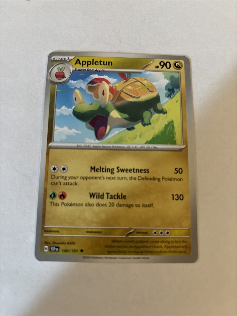 appletun pokemon card value Pokemon Trading Card Game S4a 213/190 S Appletun (Rank A)