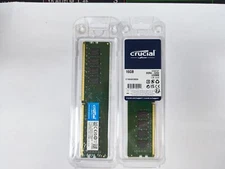 Crucial DDR4 16GB 3200MHz Non-ECC UDIMM RAM PC4-25600 288PIN 2Rx8 Desktop Memory