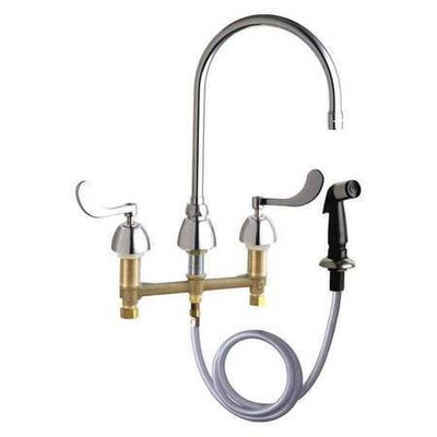 CHICAGO FAUCETS 200-AGN8AE35-317AB Concealed Kitchen Sink ...