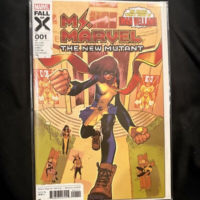 Ms Marvel The New Mutant #1 1st Printing Iman Velanni Marvel Comics