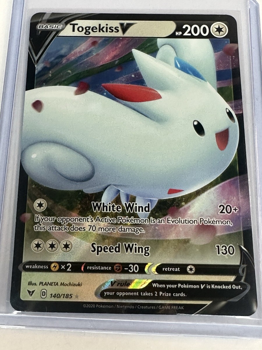 togekiss v pokemon card value Pokemon Vivid Voltage Togekiss V #178 main image 0