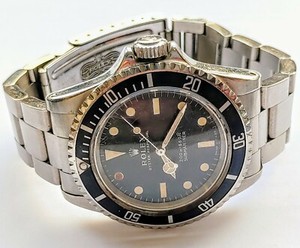 ROLEX SUBMARINER 5513 VINTAGE METRI PRIMA FIRST METER 1969 ORIGINALE E  REVISIONE | eBay
