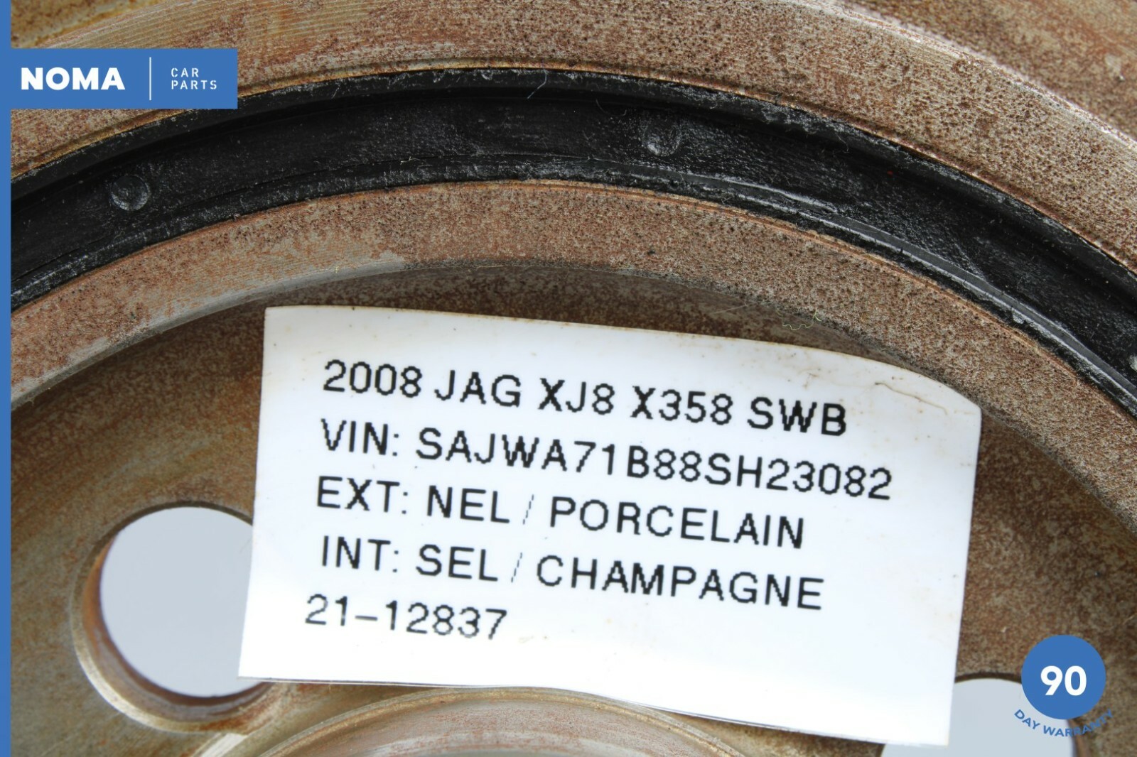 0609 Jaguar XJ8 Vanden Plas X358 Crankshaft Damper Pulley 2W936316DC