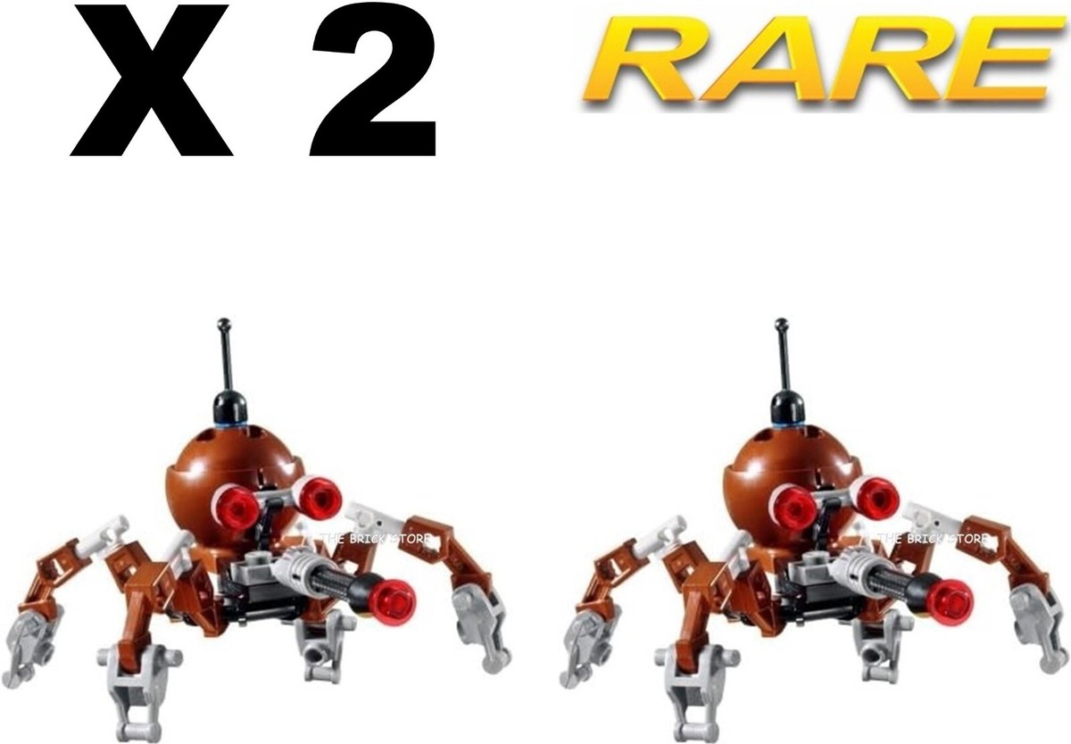 X LEGO STAR WARS DWARF SPIDER DROID REDDISH BROWN FAST 7670