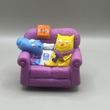 Vintage 1995 Taco Bell NACHO DOG Couch Pullback Racer Action Figure Toy