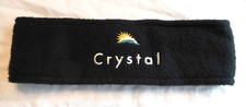 Vintage Crystal Mountain Fleece Headband Earband Ski Skiing Made in USA